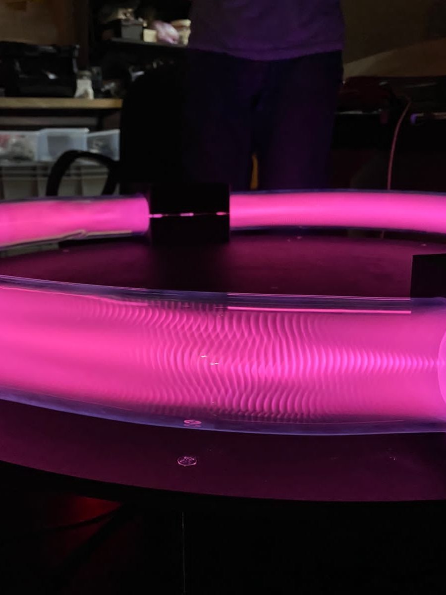 Plasma torus at the Atom museum, Moscow