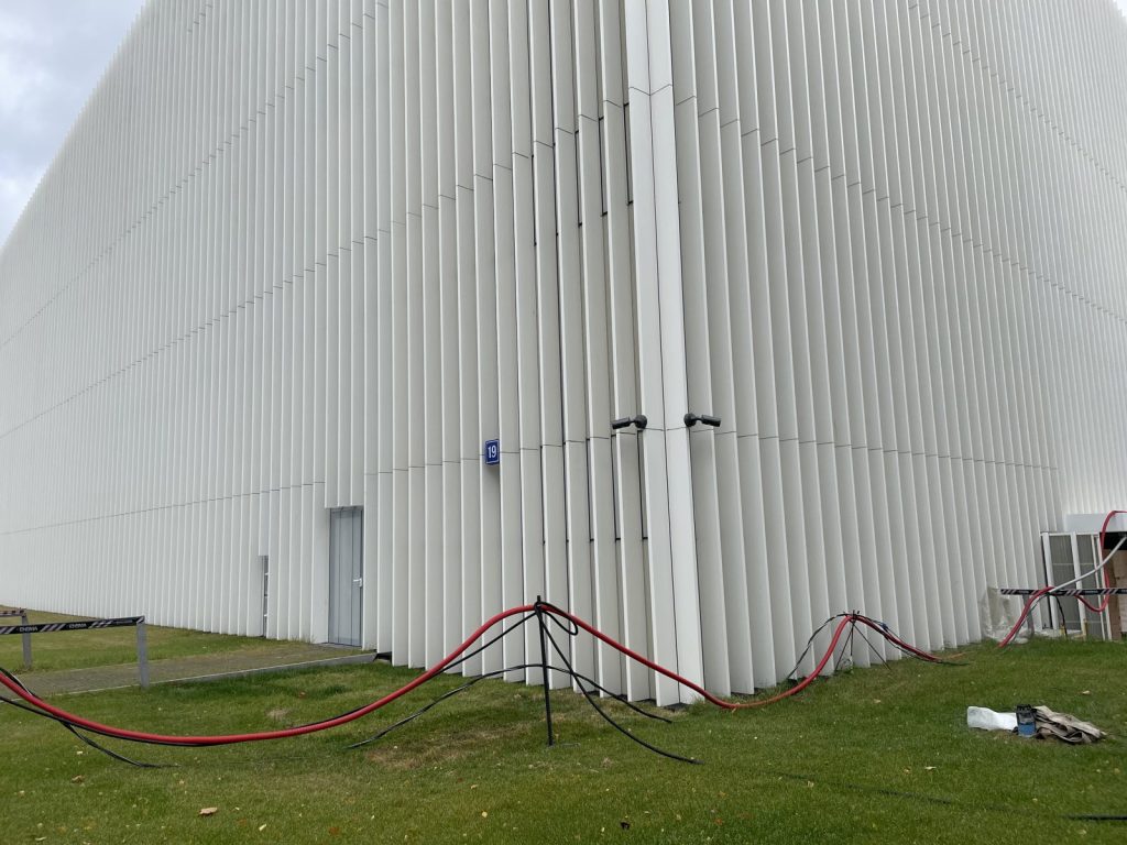 The Atom pavilion at VDNH
